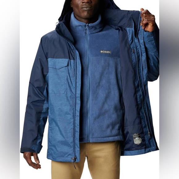 Columbia Men’s Timberline Triple Interchange Winter Jacket - Picture 2 of 7